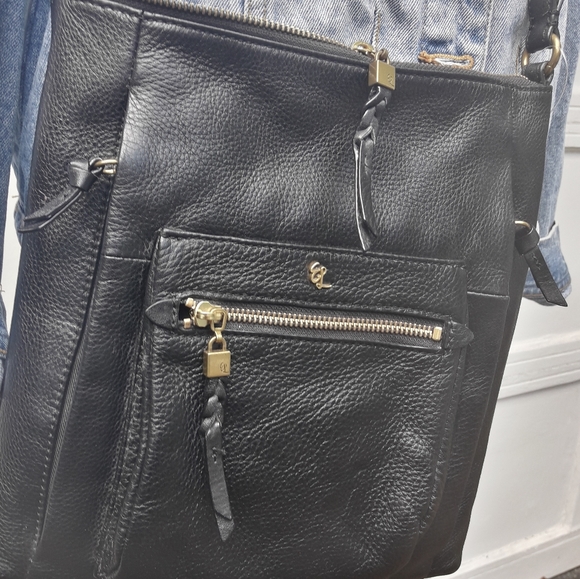 Vintage Purse Leather Hobo Crossbody Bag Designer Messenger Satchel - Picture 6 of 16